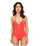 Jets By Jessika Allen - Illuminate Plunging V-neck One-piece Swimsuit