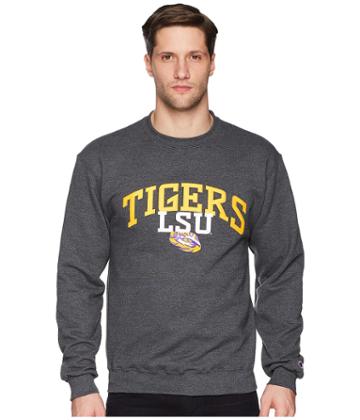 Champion College - Lsu Tigers Eco(r) Powerblend(r) Crew
