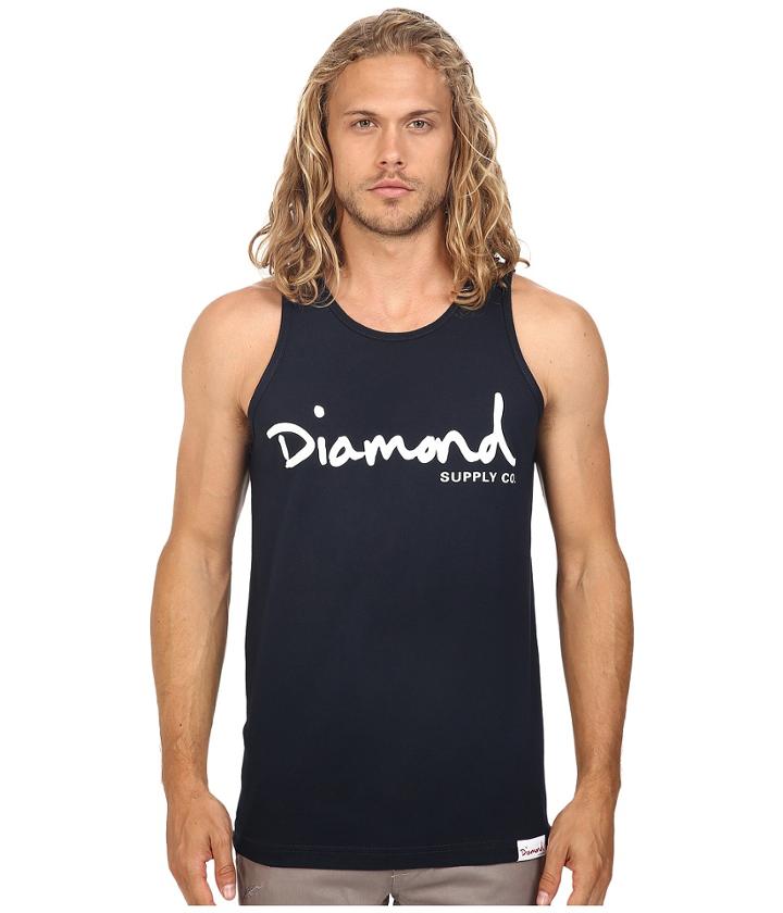 Diamond Supply Co. - Og Script Tank Top