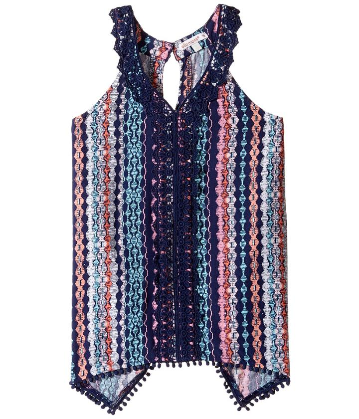 Ella Moss Girl - Jaya Printed Voile Top