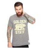 The Original Retro Brand - Golden State Short Sleeve Tri-blend Tee