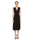 Prabal Gurung - Mech Stretch Crepe V-neck Carwash Dress