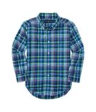 Polo Ralph Lauren Kids - Poplin Plaid Long Sleeve Shirt