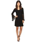 Christin Michaels - Becca Ballon Sleeve Dress