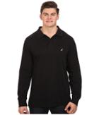 Nautica Big &amp; Tall - Big Tall Long Sleeve Interlock Polo Shirt