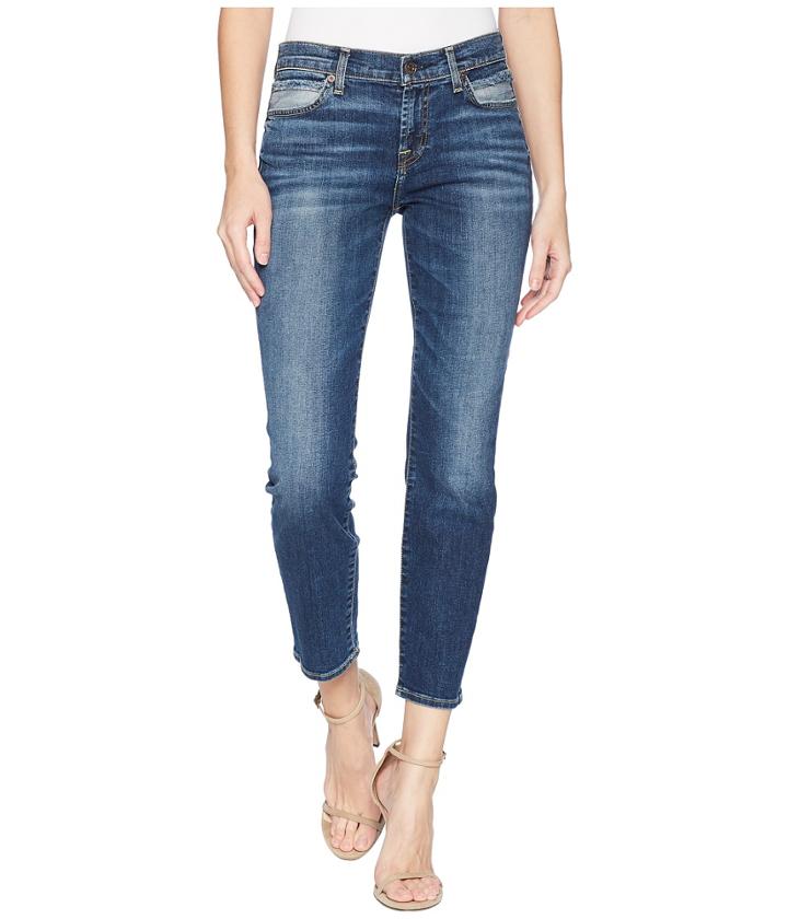 7 For All Mankind - Roxanne Ankle In Midnight Desert