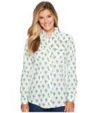 Wrangler - Long Sleeve Print Western Shirt