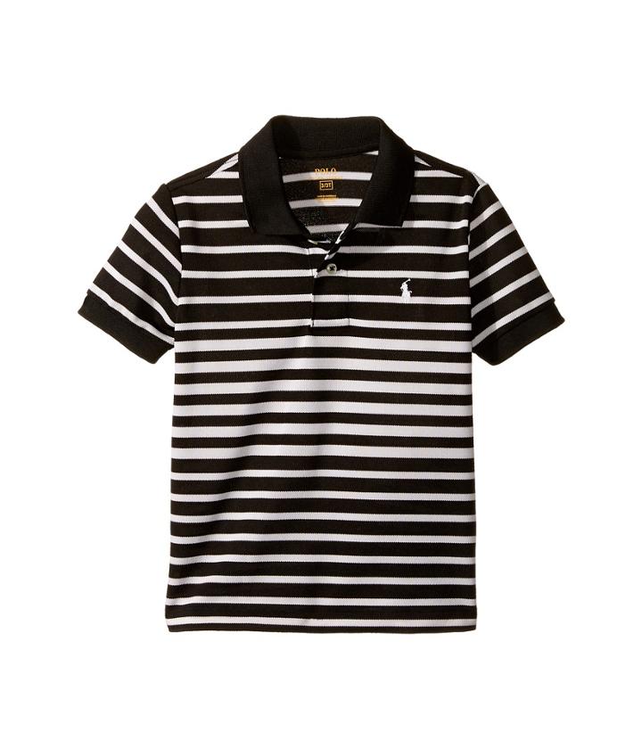 Polo Ralph Lauren Kids - Yarn-dyed Tech Mesh Short Sleeve Knit Collar Tops