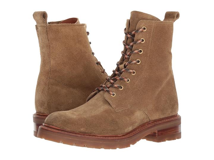 Frye - Julie Lace-up Combat W/ Inside Zip