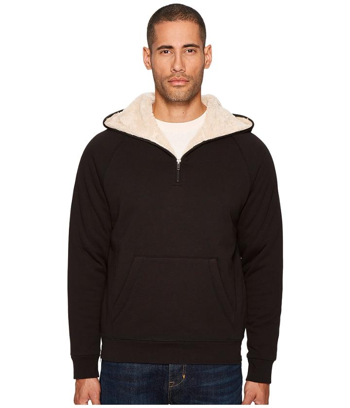 Vince - Sherpa 1/2 Zip Pullover Hoodie