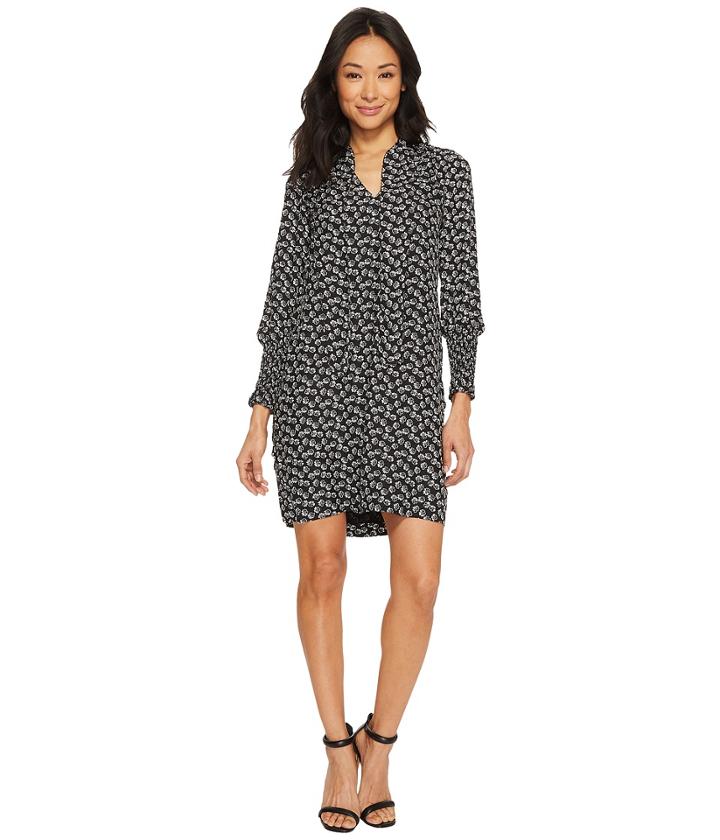 Rebecca Taylor - Long Sleeve Rue Floral Dress