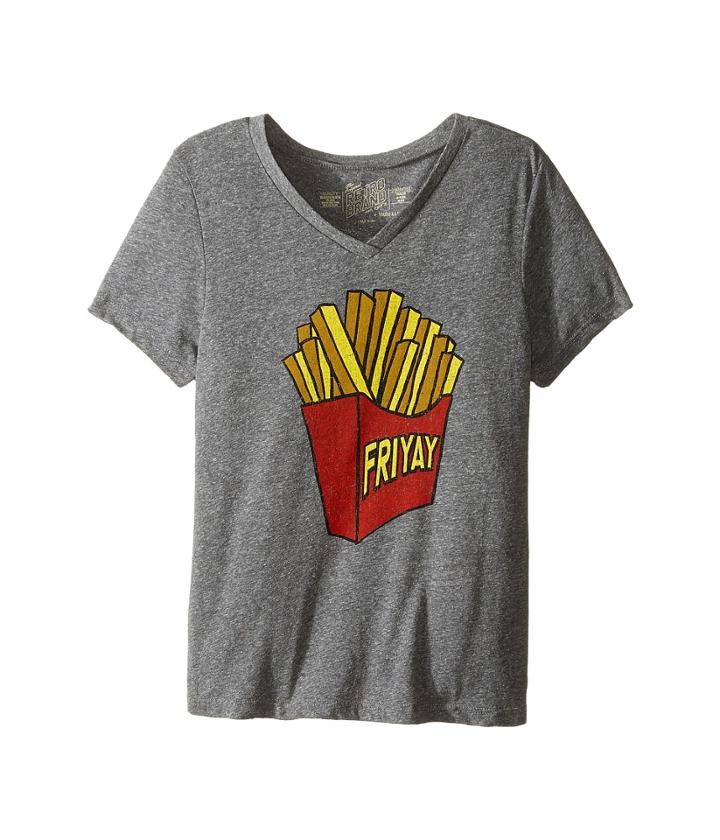 The Original Retro Brand Kids - Friday Short Sleeve V-neck Tee