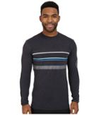 Vissla - Alltime Stripe Long Sleeve Heathered Surf T-shirt Upf 50