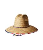 San Diego Hat Company - Straw Lifeguard W/ Under Brim Print