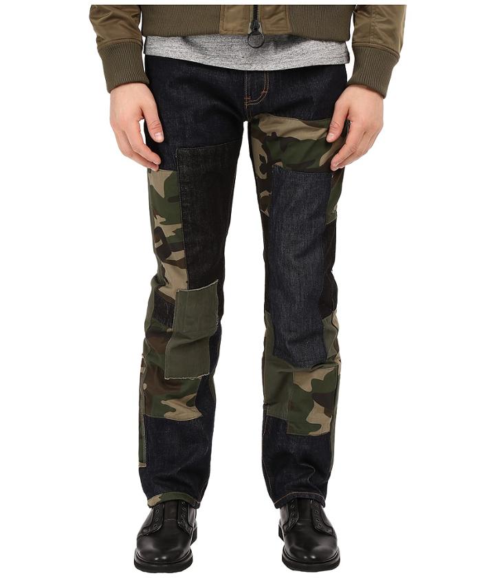 Mostly Heard Rarely Seen - Patchwork Denim Jeans