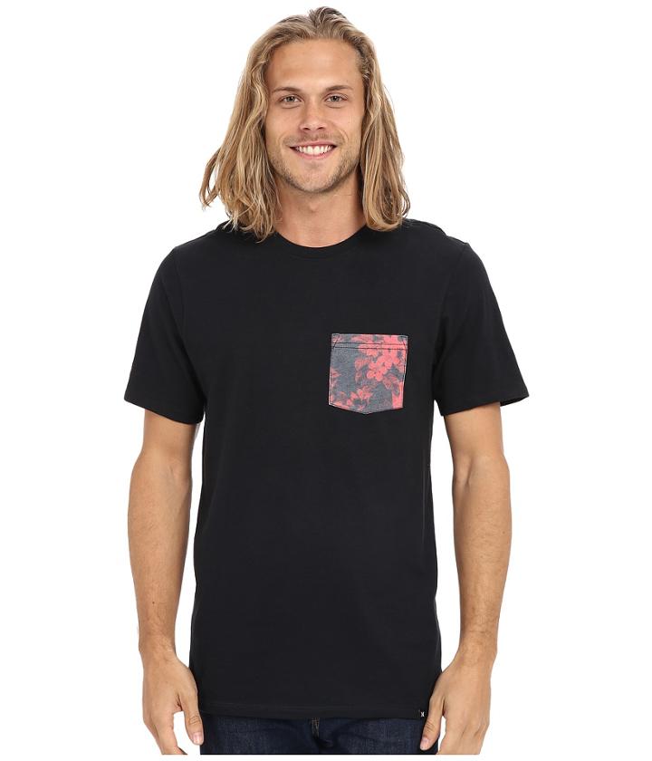 Hurley - Floral Pocket Tee