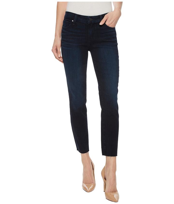 Paige - Skyline Skinny Crop W/ Raw Hem 25 In Luella