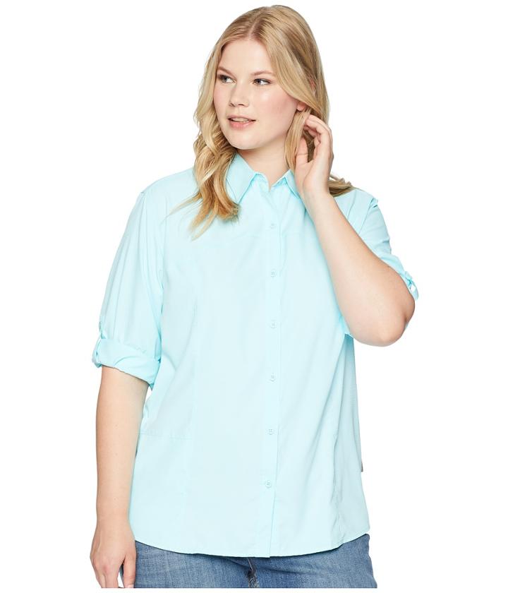 White Sierra - Plus Size Gobi Desert Long Sleeve Shirt
