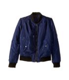 Blank Nyc Kids - Bomber Jacket W/ Zipper Pockets In Mechanic