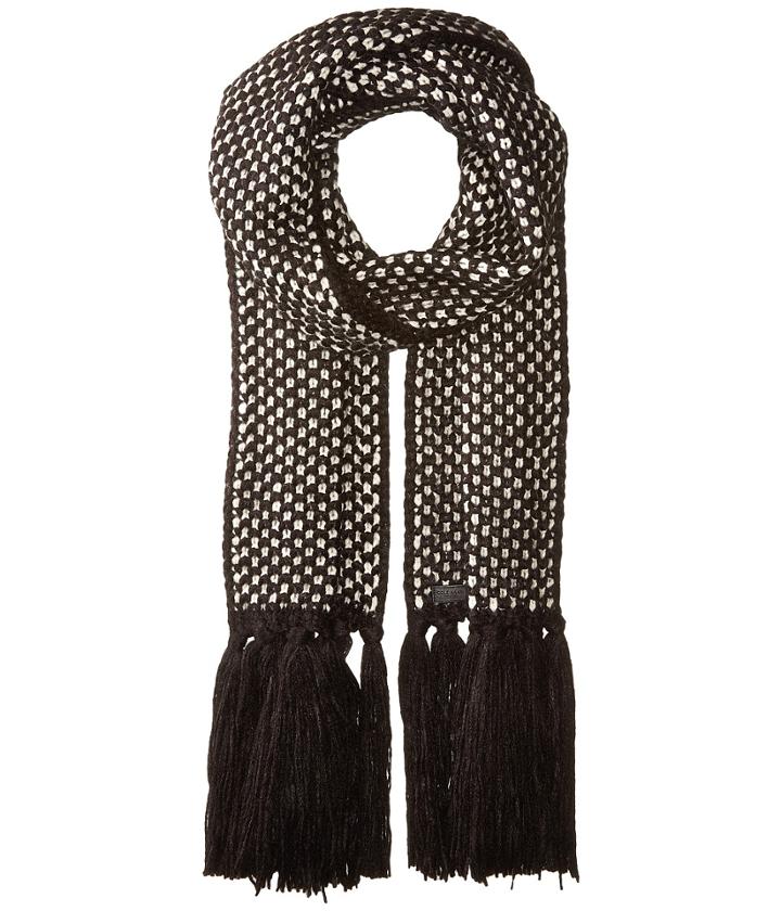 Cole Haan - Chessboard Tuck Stitch Muffler