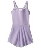 Bloch Kids - Keyhole Back Bow Mesh Skirted Tank Leotard