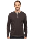 True Grit - Soft Slub Long Sleeve Vintage Crew Henley