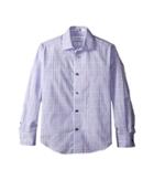 Calvin Klein Kids - Accelerate Plaid Long Sleeve Shirt