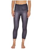 Lucy - Indigo High-rise Yoga Capri Leggings