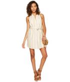 Jack By Bb Dakota - Petula Stripe Cotton Rayon Shirtdress