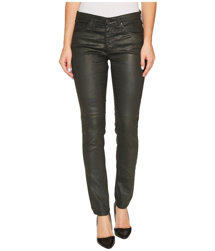 Ag Adriano Goldschmied - The Legging Ankle In Vintage Leatherette Lt Climbing Ivy