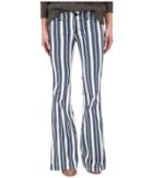 Free People - Jolene Stripe Flare Jeans