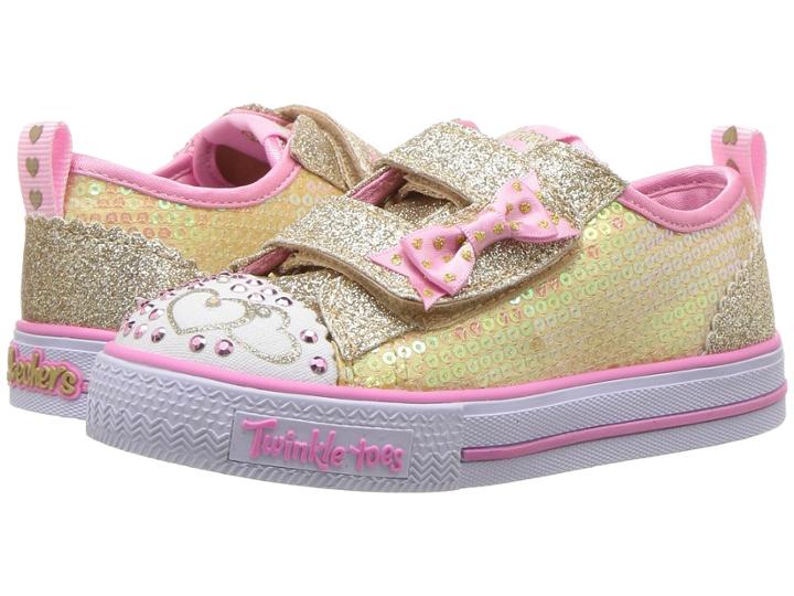 Skechers Kids - Twinkle Toes - Shuffles Itsy Bitsy 10764n Lights