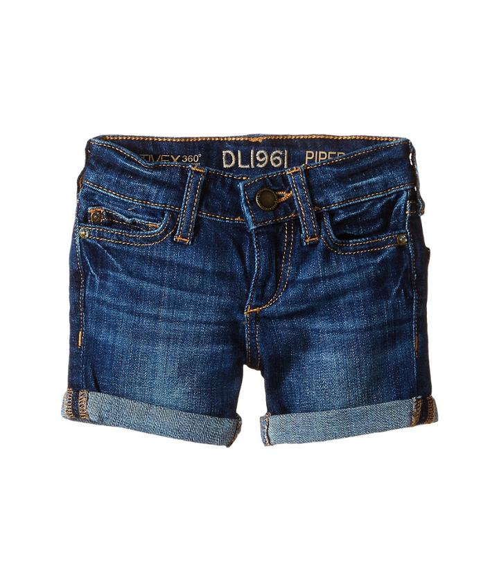 Dl1961 Kids - Piper Unstitched Cuffed Jean Shorts