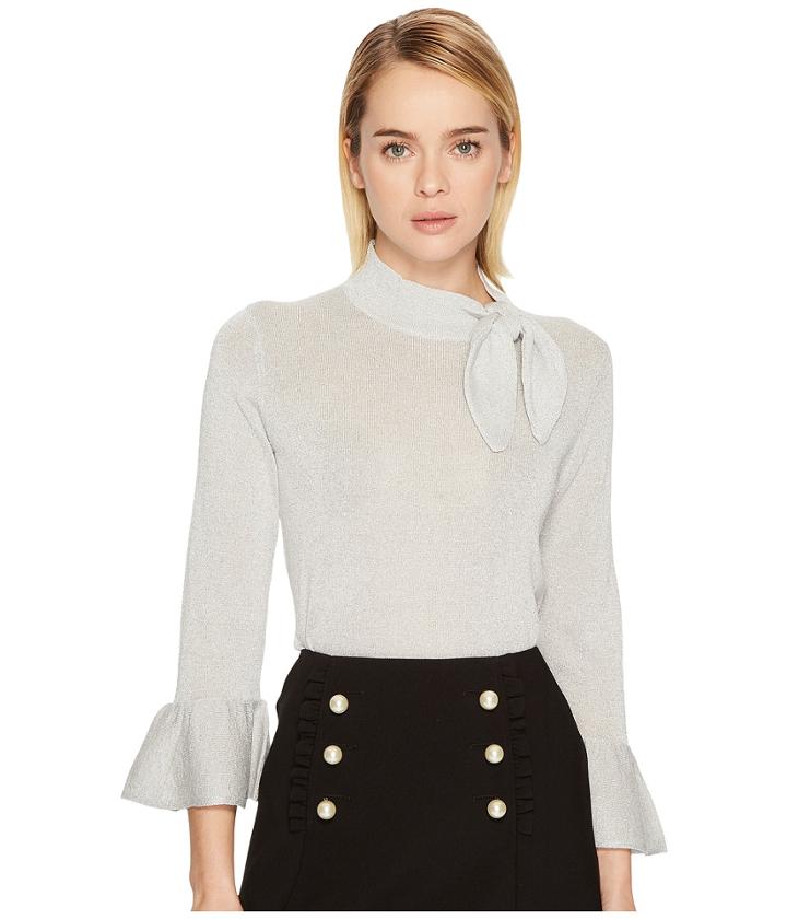 Kate Spade New York - Metallic Knot Sweater