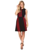 Vince Camuto - Sleeveless Color Blocked Dress