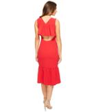 Adrianna Papell - Textured Crepe Drop Waist