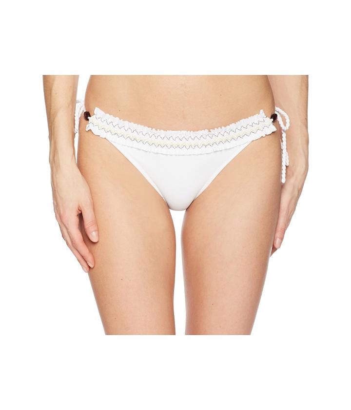 Heidi Klein - Deia Smocked Tie Side Bottom