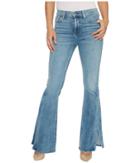 7 For All Mankind - Ali Jeans W/ Side Seam Split In Gold Coast Waves
