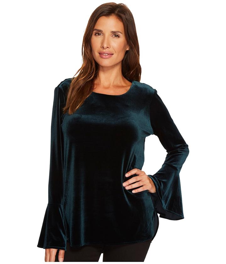 Calvin Klein - Long Sleeve Blouse With Flare Sleeve