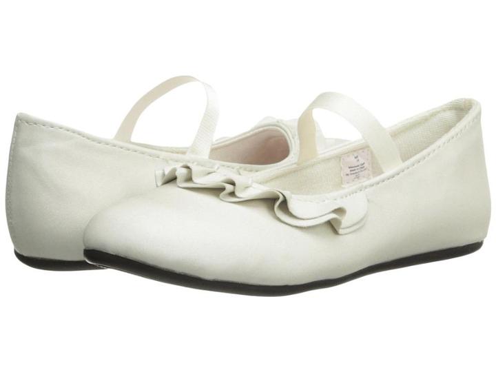 Baby Deer Ruffle Skimmer Mary Jane