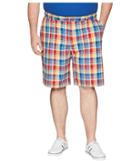Nautica Big &amp; Tall - Big Tall Plaid Shorts