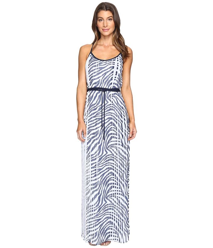 Michael Michael Kors - Plains Zebra Pleat Maxi