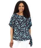 Michael Michael Kors - Plus Size Nandina Tie Top