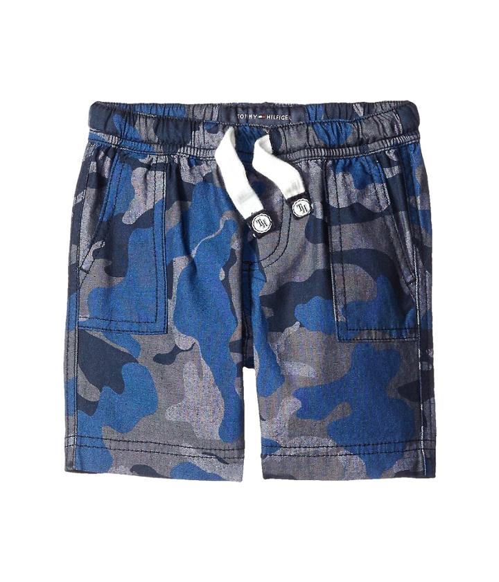 Tommy Hilfiger Kids - Chambray Camo Jogger Pull-on Shorts