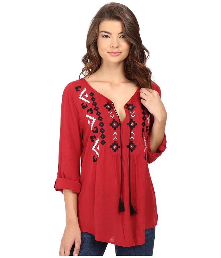 Roper - 0605 Woven Crepe Shirt