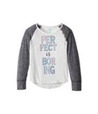 C&amp;c California Kids - Burnout Jersey Raglan With Button Details