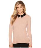 Ivanka Trump - Velvet Collar Sweater