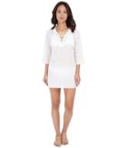 Michael Michael Kors - Solids V-neck Tunic Cover-up