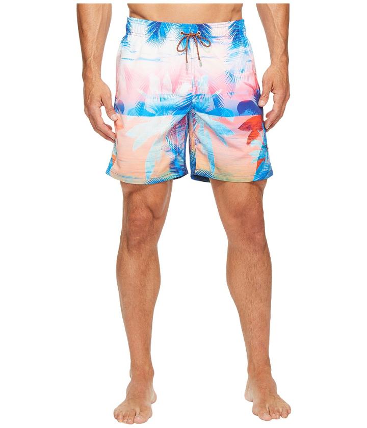 Bugatchi - Paradise Palm Swim Trunks