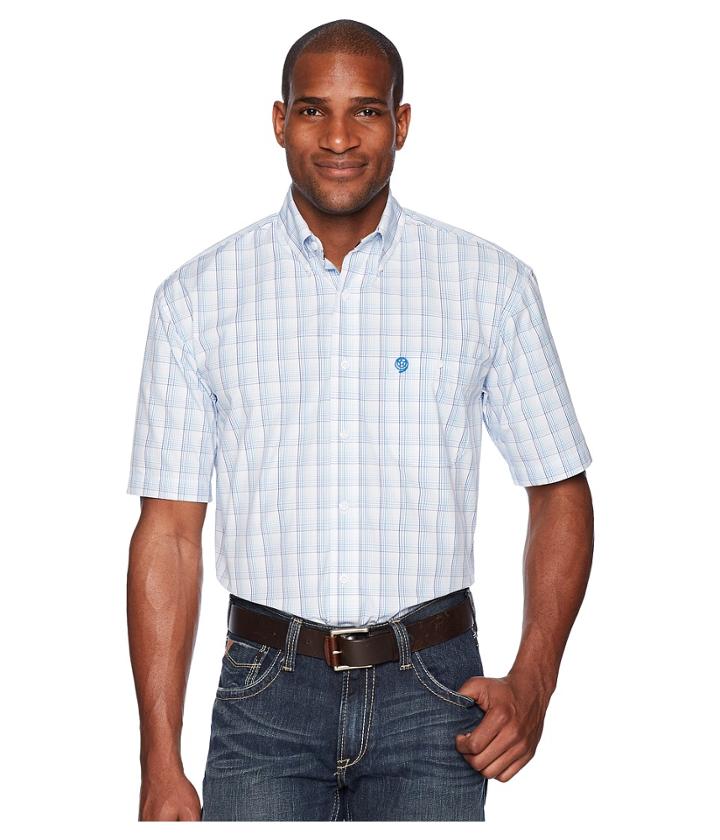 Wrangler - George Strait Short Sleeve Plaid